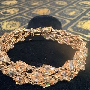 Technibond 3 Row CZ Bracelet